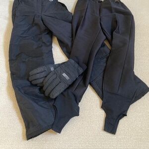 Ski pants, women’s size medium, 2 pair